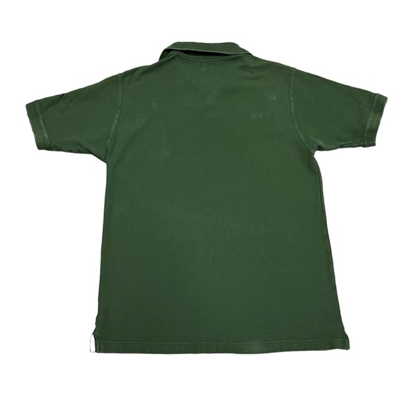 Carhartt Men Polo Shirt Men’s Medium Green Collared Spellout Logo Embroidered M - Picture 2 of 12